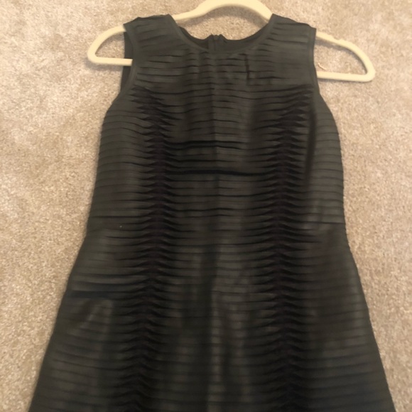 C. Luce black faux leather dress - Picture 2 of 5